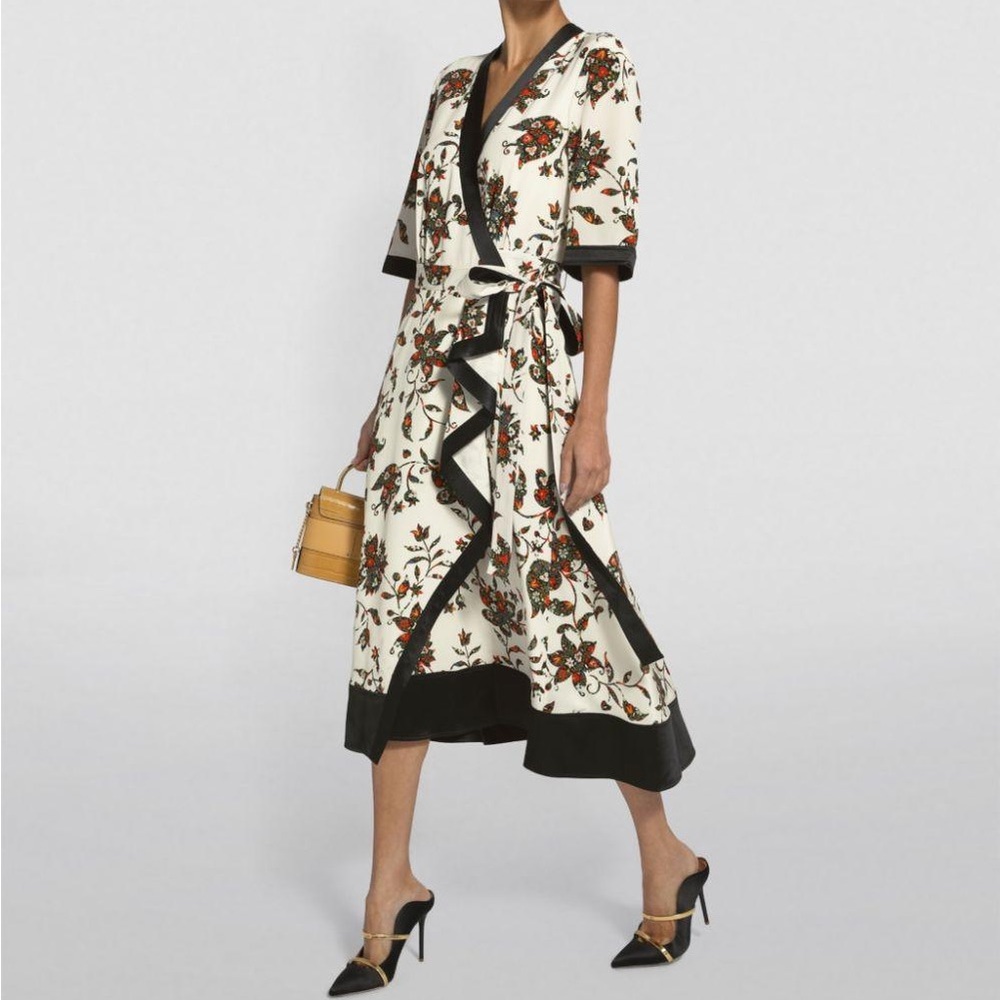 Tory Burch Floral Wrap Dress
